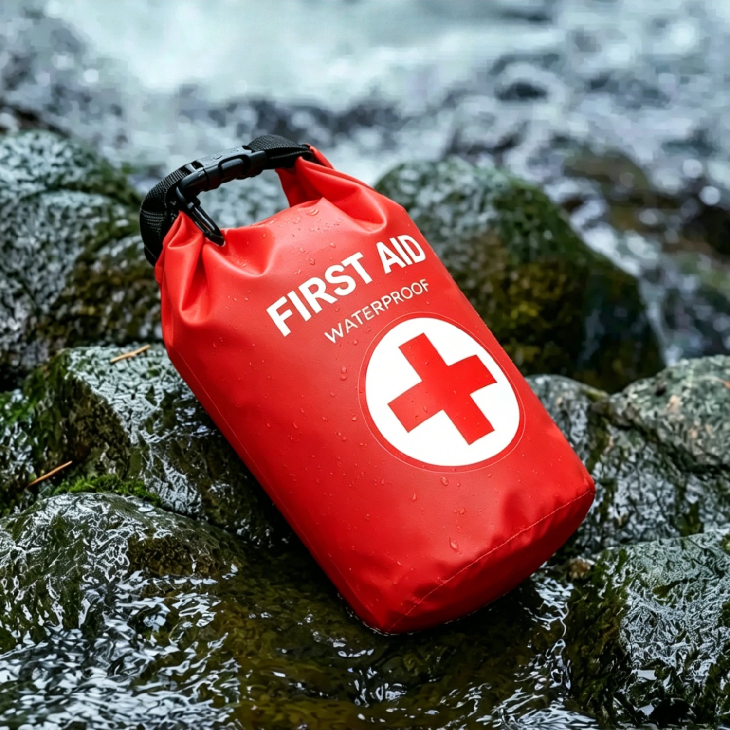 Bivy Bag Emergency - 2L waterdichte EHBO-tas Roll Top noodkit