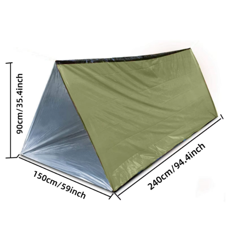 Waterdichte herbruikbare 2-per - Emergency Mylar Tent recensie en prijs
