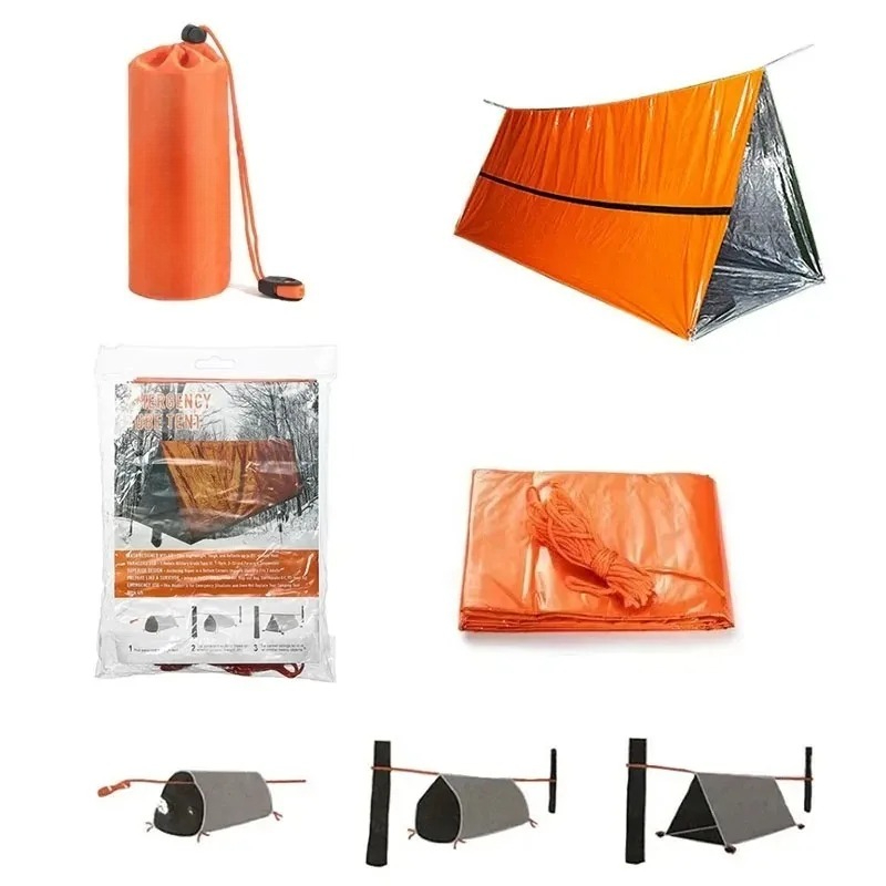 2-persoons noodopvangtent over - Emergency Mylar Tent recensie en prijs