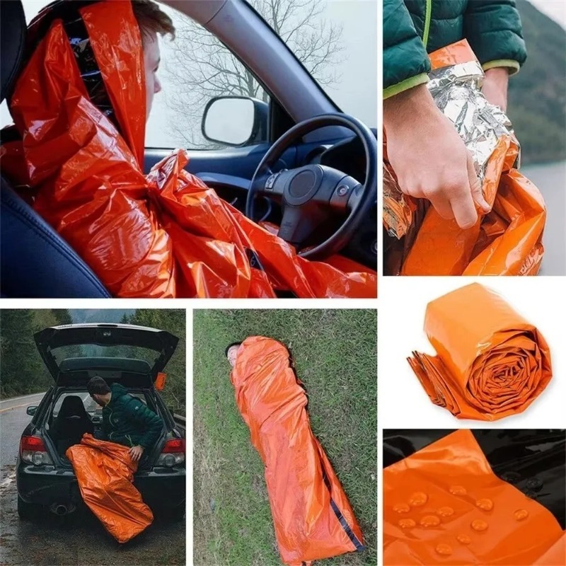Draagbare waterdichte noodover - Bivy Bag Emergency recensie en prijs