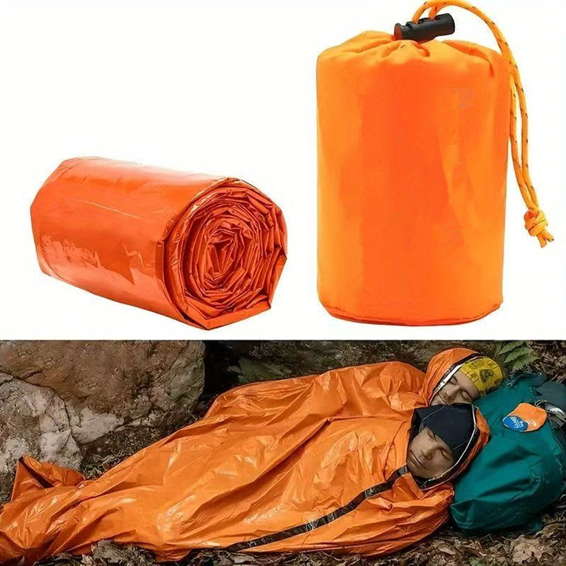 Noodslaapzak Ultra waterdichte - Emergency Mylar Tent recensie en prijs