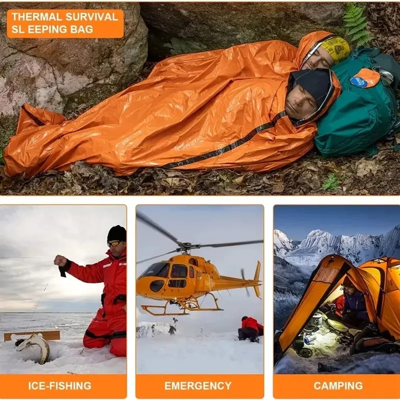 Noodslaapzak Ultra waterdichte - Emergency Mylar Tent recensie en prijs