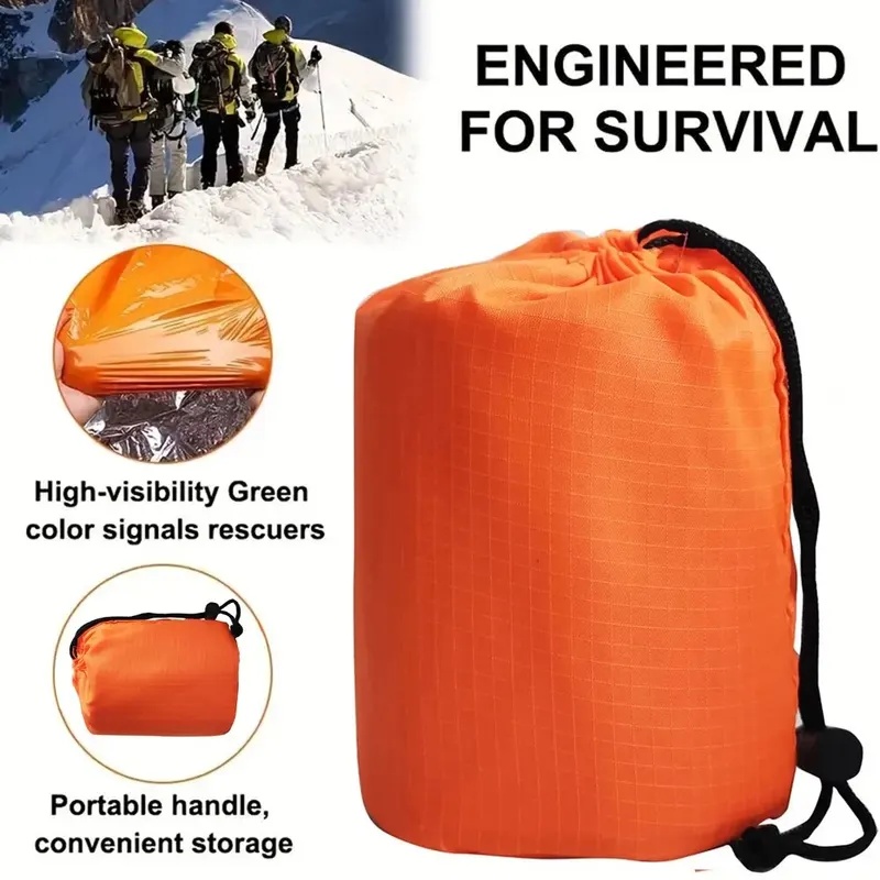 Noodslaapzak Ultra waterdichte - Emergency Mylar Tent recensie en prijs