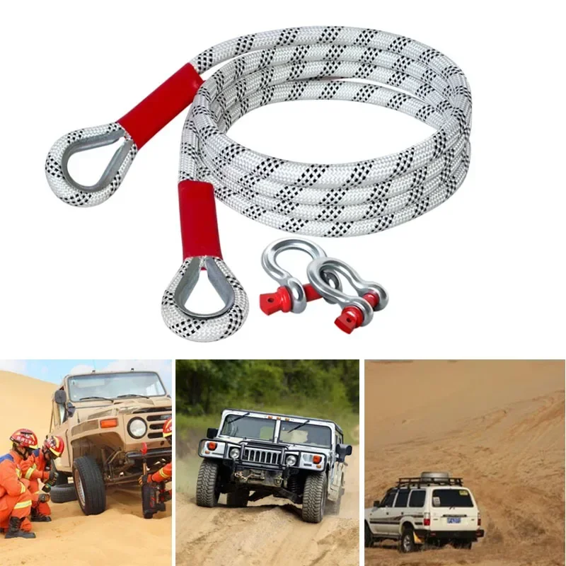 Nieuwe auto-sleepkabel Terrein - Rescue Rope Throw recensie en prijs
